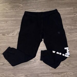 Pythia Black Logo Sweatpants Joggers size M/L